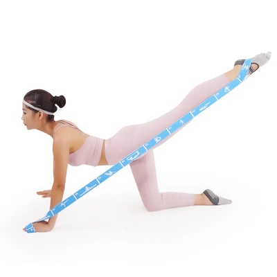 Multi-Functional Slimming Resistance Bands Yoga Strap Elastic Band