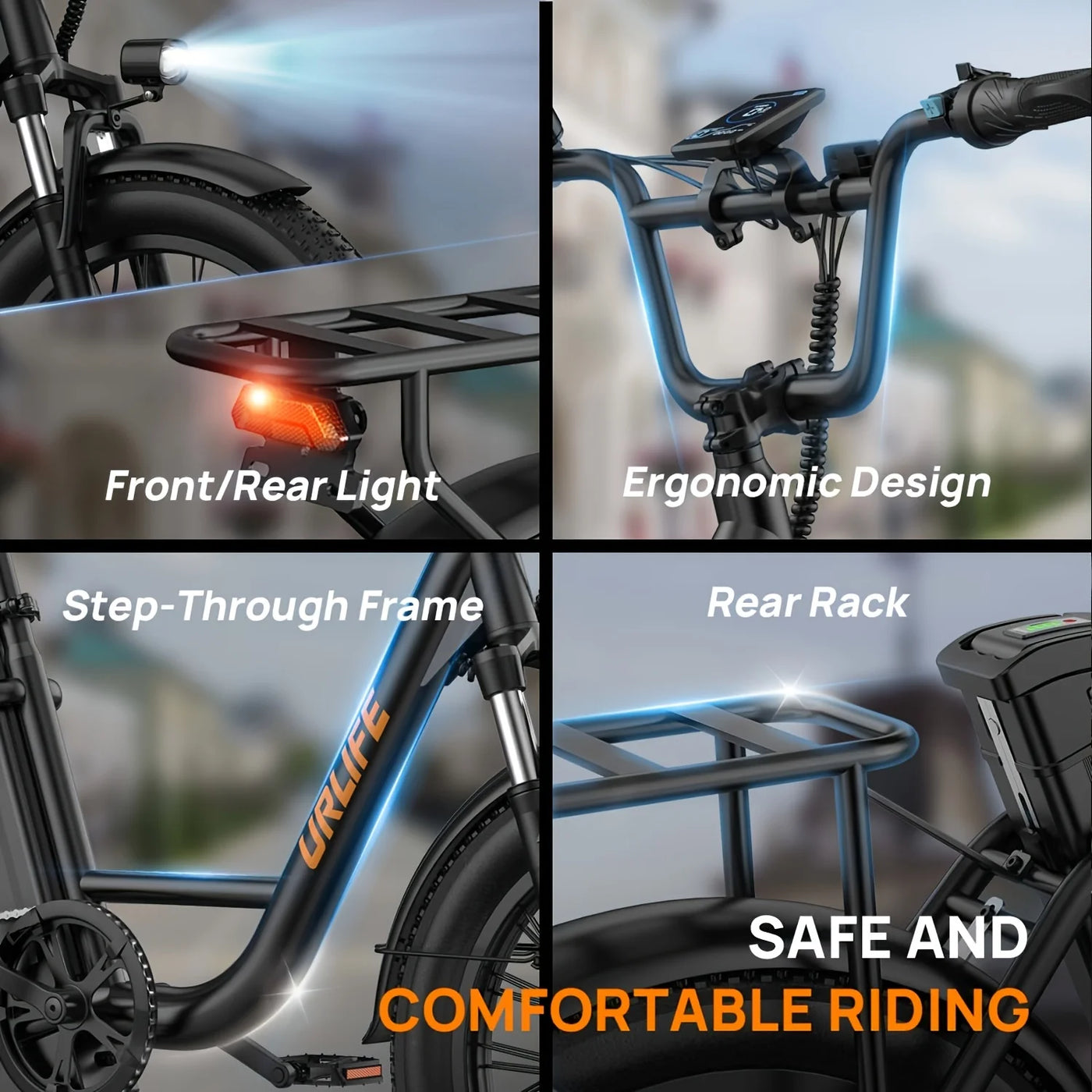 Speed Electric Bicycles with Dual Disc Brake