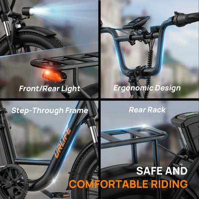 Speed Electric Bicycles with Dual Disc Brake
