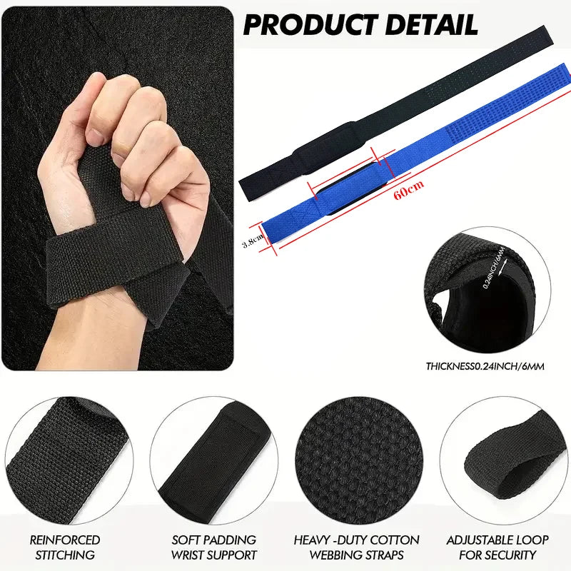 Fitness Lifting Strap Wrist Support Sports Grip Band