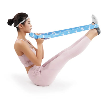 Multi-Functional Slimming Resistance Bands Yoga Strap Elastic Band