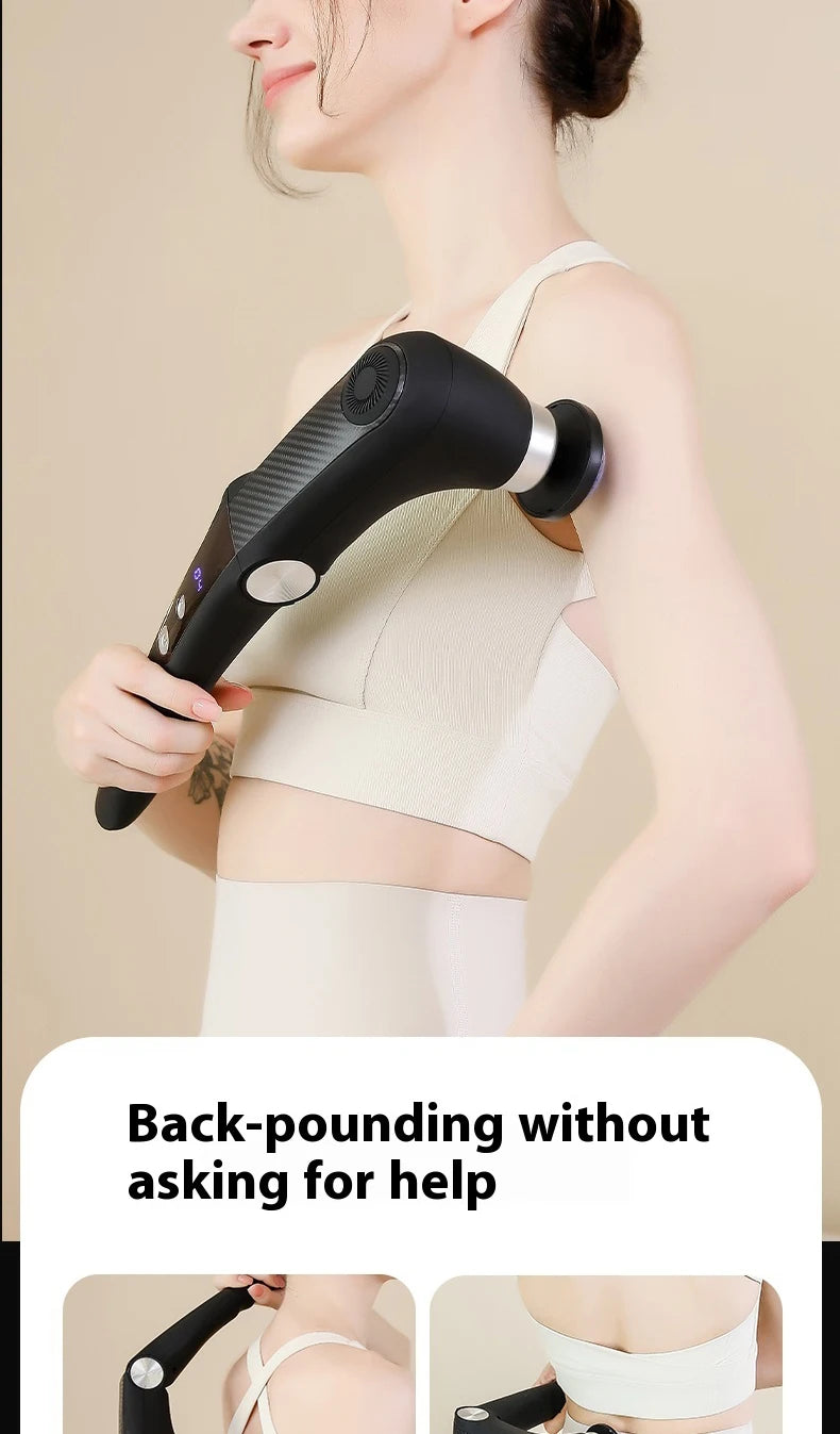 Fascia Gun Massage with Hot and Cold Heads