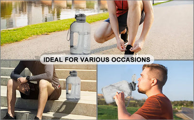 Water Bottle Outdoor Fitness Kettle Plastic