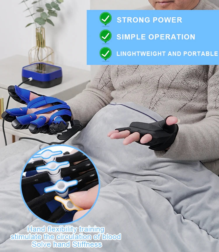 Hand Training Stroke Finger Recovery Strengthener Exercise