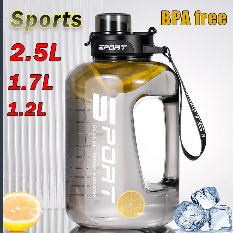 Gym Water Kettle for Camping Travel BPA Free Drinking Bottles