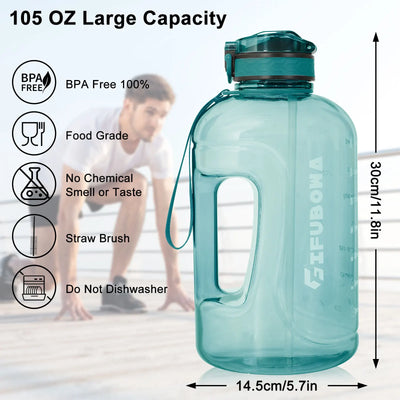 Water Bottle Outdoor Fitness Kettle Plastic