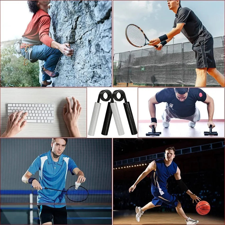 Gym Fitness Alloy Hand Grip Men Adjustable Finger