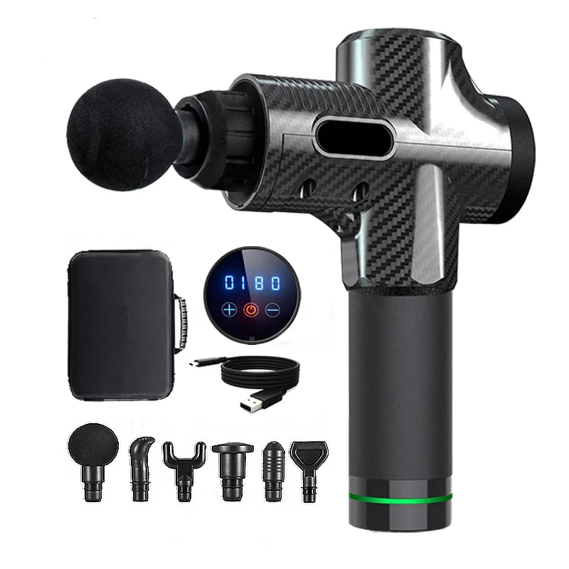 Deep Muscle Massage Gun Electric Percussion Pistol