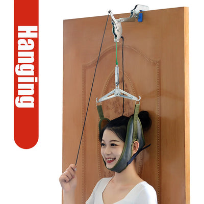 Adjustable Hanging Neck Traction Pain Relief Portable